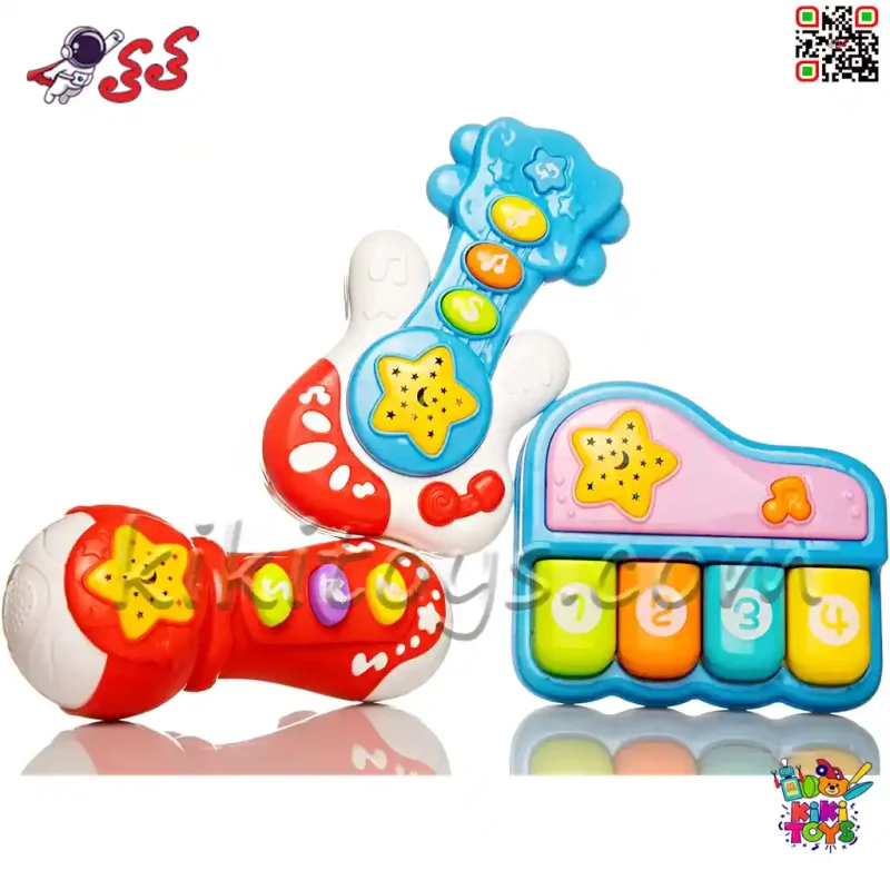 اسباب بازی موسیقی پیانو و میکروفون موزیکال نشکن Music combination 60093