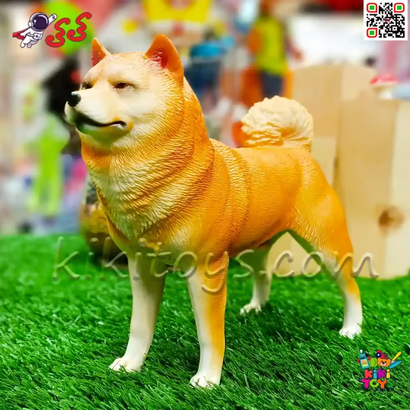 فیگور حیوانات ماکت سگ شیبا اینو اسباب بازی 971 Shiba Inu