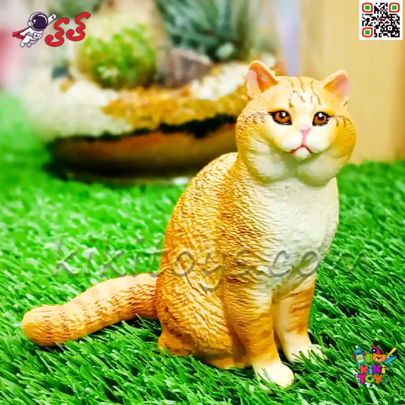 فیگور حیوانات ماکت گربه نشسته اسباب بازی Fiquer of cat﻿﻿ 3132