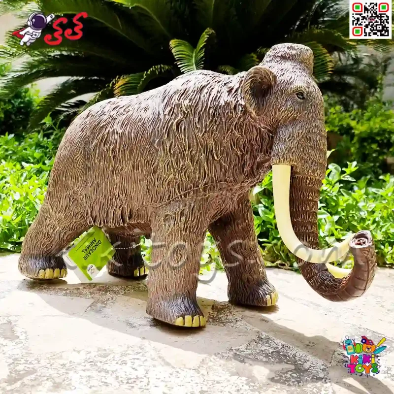 اسباب بازی فیگور حیوانات ماموت نرم بزرگ Mammoth figure X055