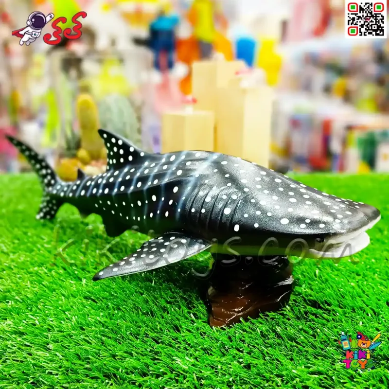 فیگور حیوانات ماکت کوسه خالدار بزرگ اسباب بازی Shark figure 854