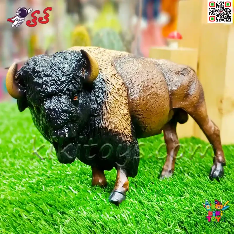 فیگور حیوانات ماکت گاومیش و بوفالو اسباب بازی Buffalo figure 1106