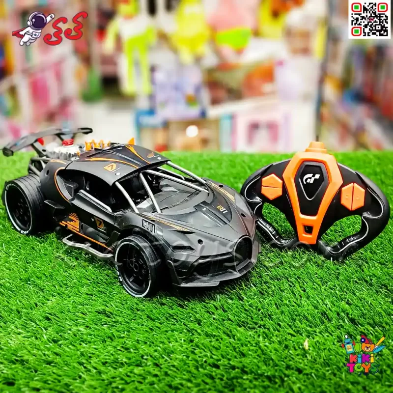 ماشین کنترلی دودزا شارژی اسباب بازی SPRAY CAR 606