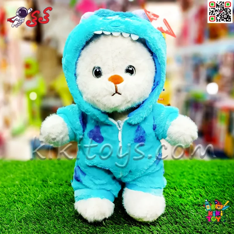 عروسک پولیشی خرس لباس سالیوان