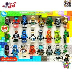 مینیفیگورهای لگویی نینجاگو پک 24 عددی