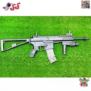 تصویر جزئیات خشاب تفنگ P-1977A که قابلیت پر شدن با تیرهای BB Bullet سایز 6 میلی‌متر را دارد.