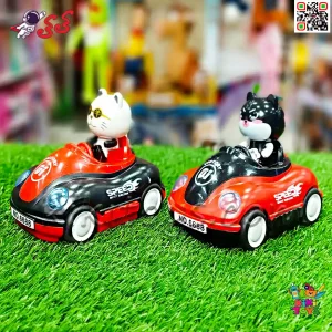 نمای روبرویی ماشین‌های ضربه‌ای پرتابی CATAPULT BUMPER CAR 1018 با نورپردازی و افکت‌های جذاب