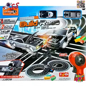 قیمت و خرید پیست ریسینگ مسابقه‌ای کنترلی دزد و پلیس RACING TRACK JJ208