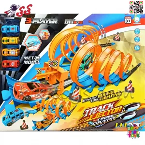 ماشین فلزی پول‌بک در پیست Hot Wheels مخصوص کودکان