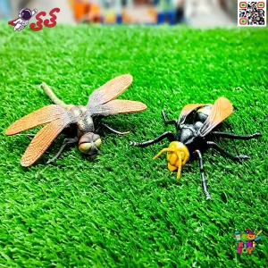 اسباب بازی حشرات پلاستیکی با اندازه بزرگ و کیفیت بالا مناسب برای بچه‌های 3 سال به بالا