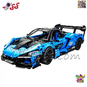 نمای جانبی لگو ماشین اسپرت McLaren Senna GTR مناسب کلکسیون