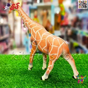 فیگور نرم و با دوام زرافه با رنگ‌بندی واقعی، مناسب برای آموزش و دکوراسیون اتاق کودک