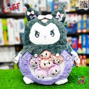 عروسک پولیشی کرومی بچه‌دار – بامزه، نرم و مناسب هدیه