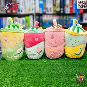 عروسک بالشتی پولیشی طرح اسموتی میوه‌ای مدل نانو ضد حساسیت