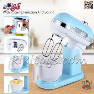 ست لوازم آشپزخانه اسباب‌بازی کودک ۴ عددی مدل MODERN KITCHEN 8057B – قهوه ساز، همزن، تستر و مخلوط‌کن