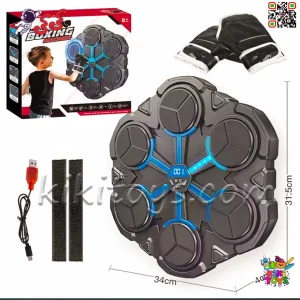 اندازه دستگاه بوکس دیجیتال اسباب‌بازی ۶ نقطه‌ای با تجهیزات