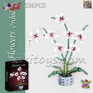 لگو گل ارکیده تجربه سرگرم‌کننده و آرامش‌بخش ساخت لگو