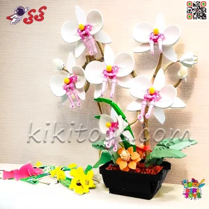 لگو گل مصنوعی ارکیده مناسب دکور منزل