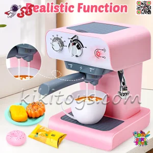 ست آشپزخانه اسباب‌بازی کودک شامل فنجان و دسرهای بازی