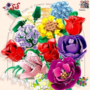 ساقه‌های قابل تنظیم برای چیدمان دلخواه و قرارگیری آسان در انواع گلدان