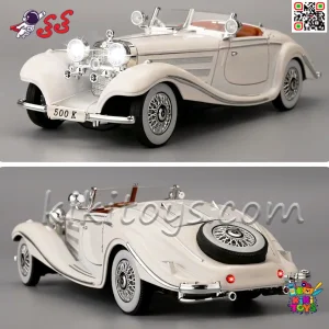 نمای جانبی ماشین کلاسیک مرسدس 500K