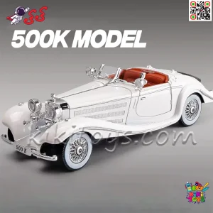 ماکت ماشین فلزی مرسدس‌بنز کلاسیک Mercedes-Benz 500K Classic دودزا مقیاس 1:24