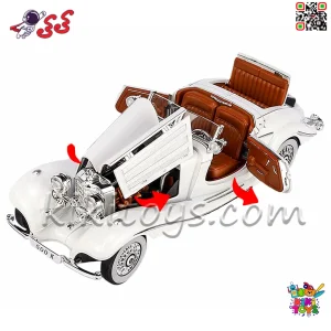 ماشین فلزی مرسدس‌بنز 500K دکوری