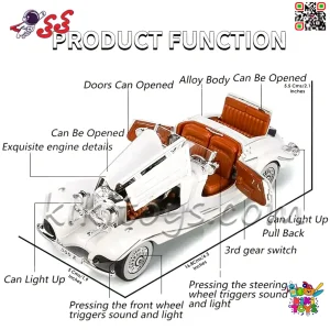 ماکت مرسدس 500K مناسب هدیه لوکس