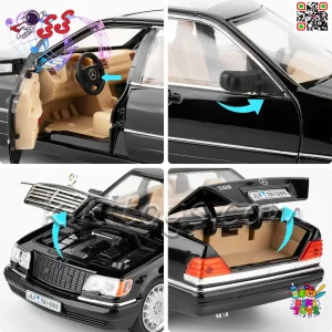 ماکت دایکست مرسدس بنز اتاق تانک با درب‌های بازشو