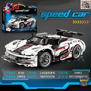 لگو ماشین مسابقه‌ای کنترلی تکنیک MINGDI 8740 مناسب نوجوانان و کلکسیونرها