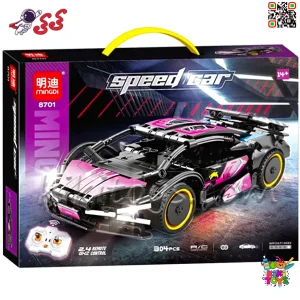 لگو ماشین مسابقه‌ای کنترلی تکنیک MINGDI 8701 مدل Future Plans| طراحی لامبورگینی