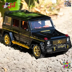 ماشین اسباب بازی فلزی مرسدس بنز G63 AMG چراغ‌دار