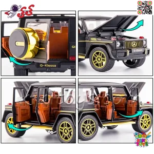 ماکت مرسدس بنز G63 AMG با مکانیزم عقب‌کش