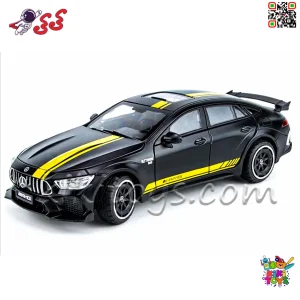 ماکت مرسدس‌بنز AMG GT63 با رنگ مشکی و چراغ‌های LED