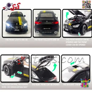 داشبورد و صندلی‌های داخلی ماکت مرسدس‌بنز AMG GT63