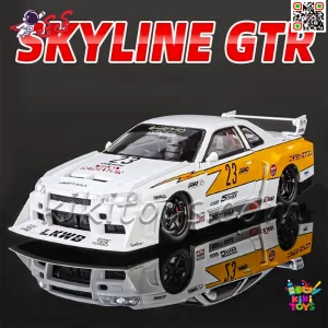 نمای بالا ماکت فلزی Nissan Skyline Ares GTR