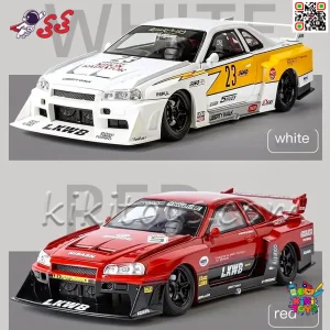 ماکت Nissan Skyline Ares GTR R34