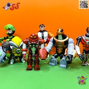 فیگورهای شخصیت‌های بن تن نسخه جدید