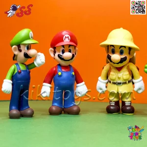 فیگور ماریو کلاسیک ۹ سانتی‌متری با طراحی دقیق و رنگ‌بندی شاد