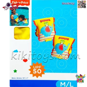 بازوبند شنا کودک Fisher-Price Bestway سایز M/L مناسب وزن 18 تا 30 کیلوگرم