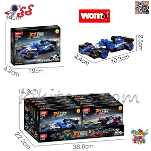 ماشین‌های ساختنی فرمول یک WOMA C1025 با قطعات ABS باکیفیت