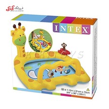 استخر بادی زرافه ای اینتکس intex 57105