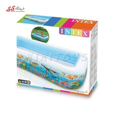 استخر بادی مستطیل خانوادگی بزرگ intex 58485