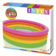 استخر بادی چهار رنگ گرد اینتکس 168 س intex 56441