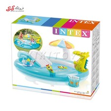 استخر بادی اینتکس طرح دلفین intex57129