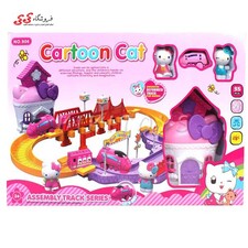 قطار هلو کیتی اسباب بازی CARTOON CAT 906