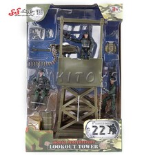اسباب بازی ماکت اورجینال سرباز و برج دیدبانی ام اند سی  M C TOYS