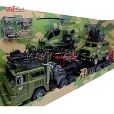 اسباب بازی ست تریلی نظامی و ارتشی متوسط MILITARY EQUIP MENT 99871