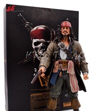 اکشن فیگور جک اسپارو دزددریایی اورجینال-Captain Jack Sparrow NECA