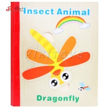 پازل کتابی چوبی قطعه درشت Baby Puzzle